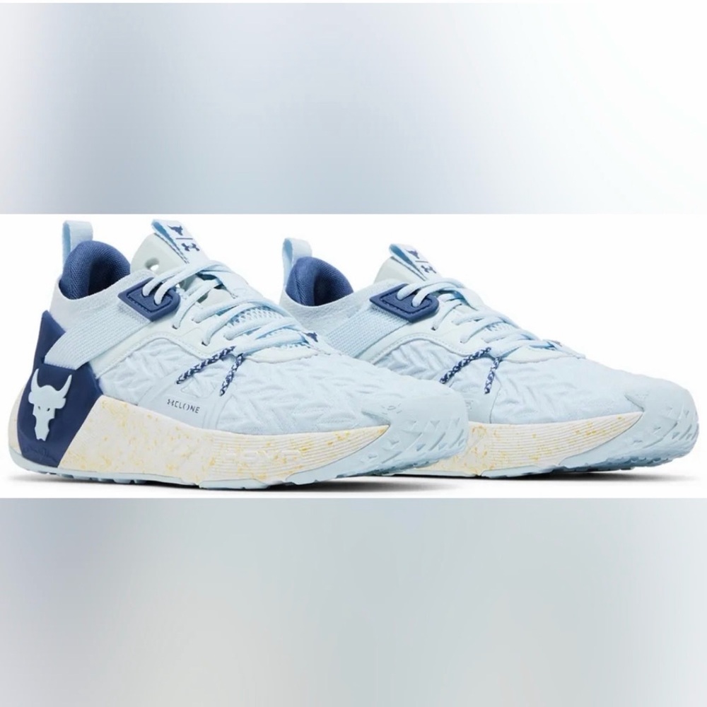 Under Armour Light Blue and Navy Training Sneakers